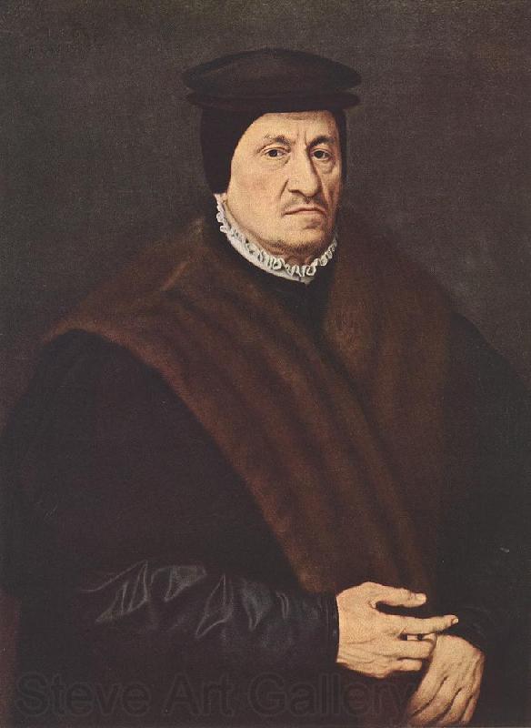 NEUFCHATEL Nicolas Portrait of a Patrician ag